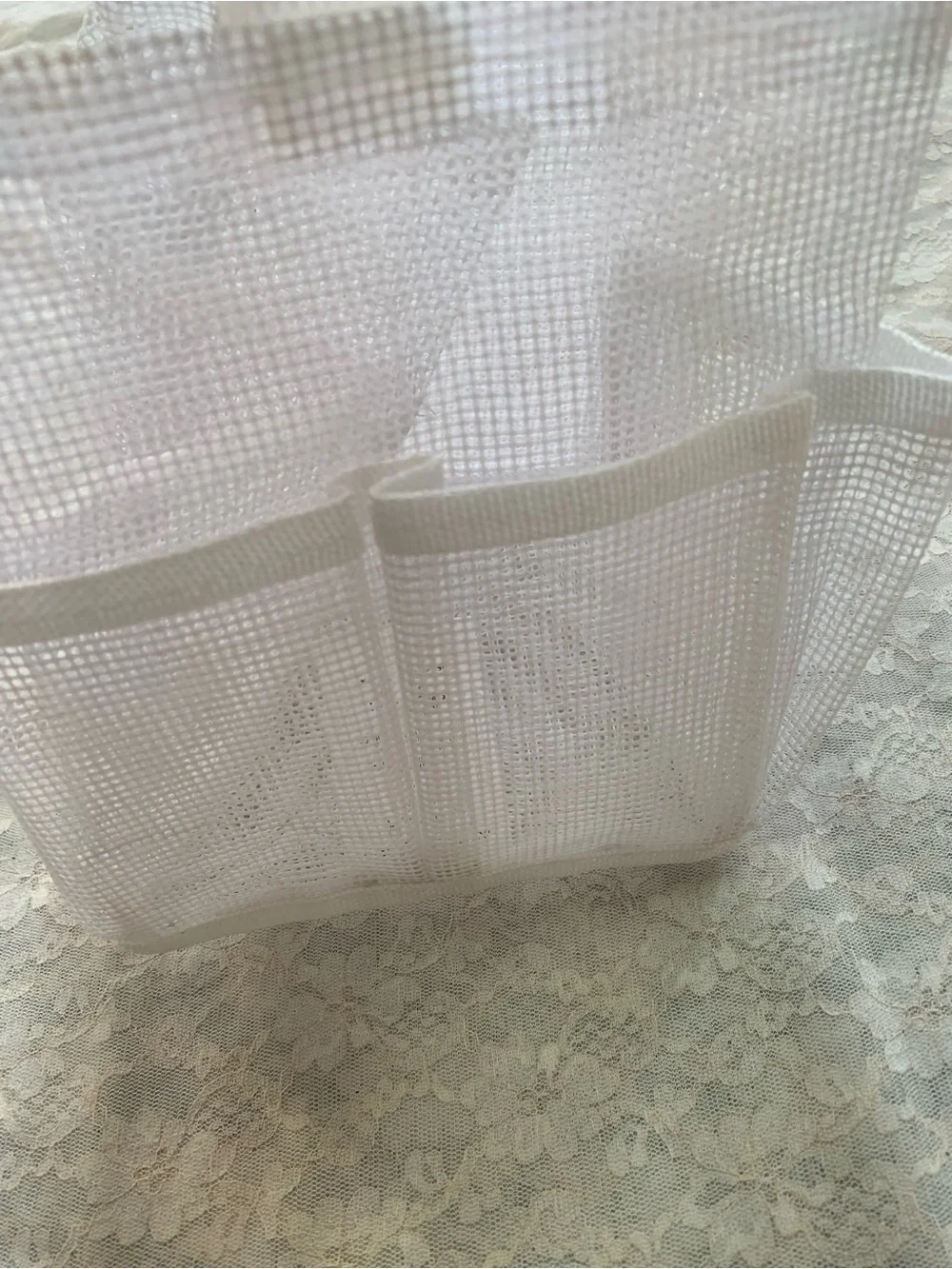 InterDesign Mesh Shower Caddy/ Organizer with 8 pockets and handle
